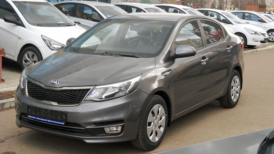 Kia rio рестайлинг